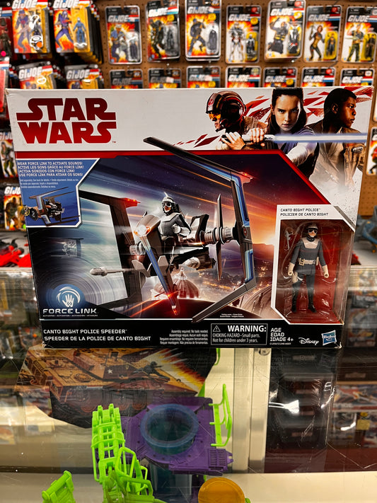 Star Wars Canto Bight Police Speeder Vehicle Playset C1250