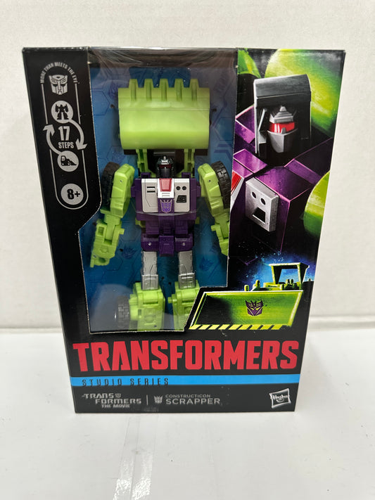 Transformers Studio Series Scrapper Action Figure Constructicon 2025