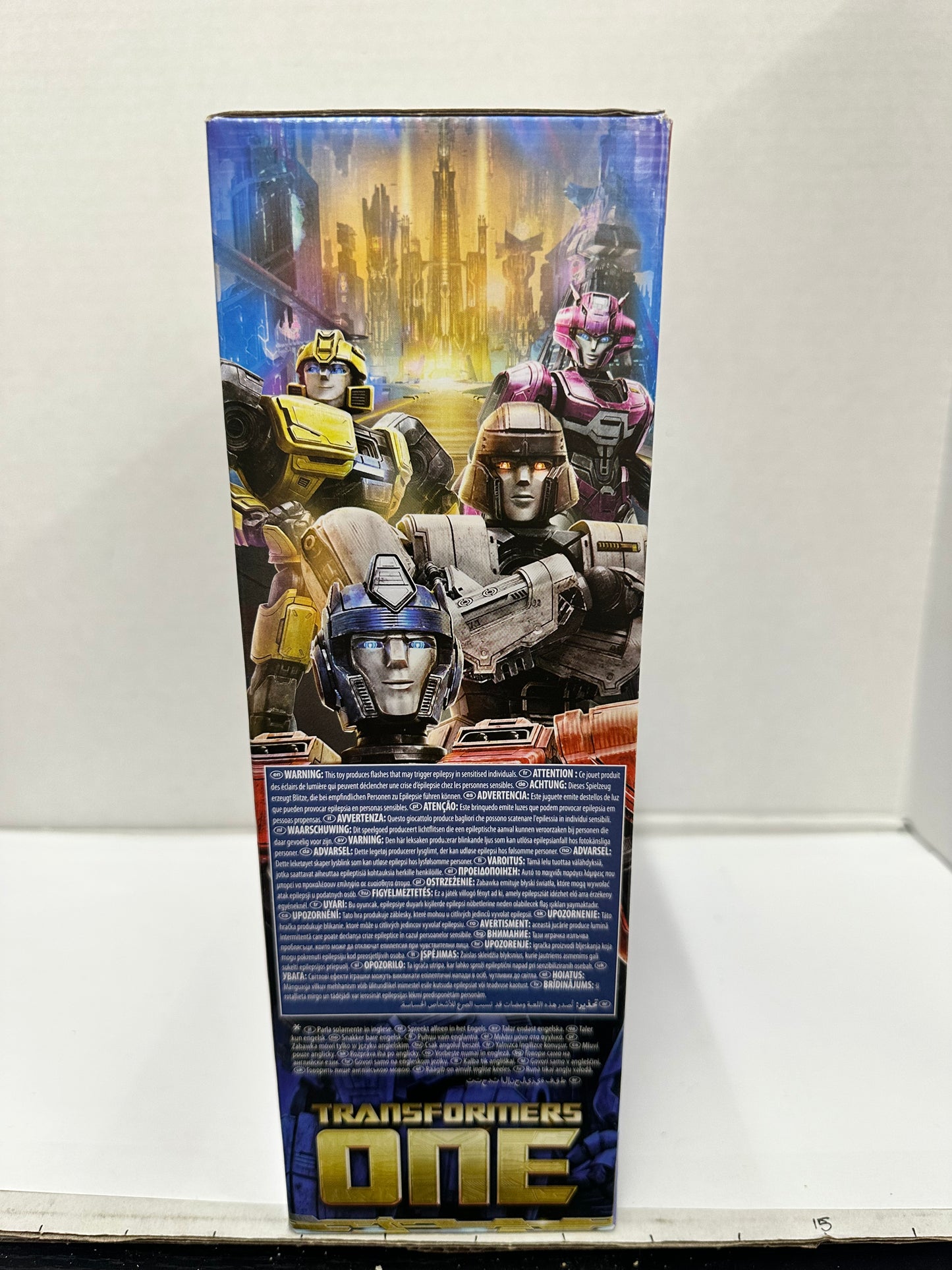 Transformers One Power Flip - Optimus Prime - Action Figure - Open Box