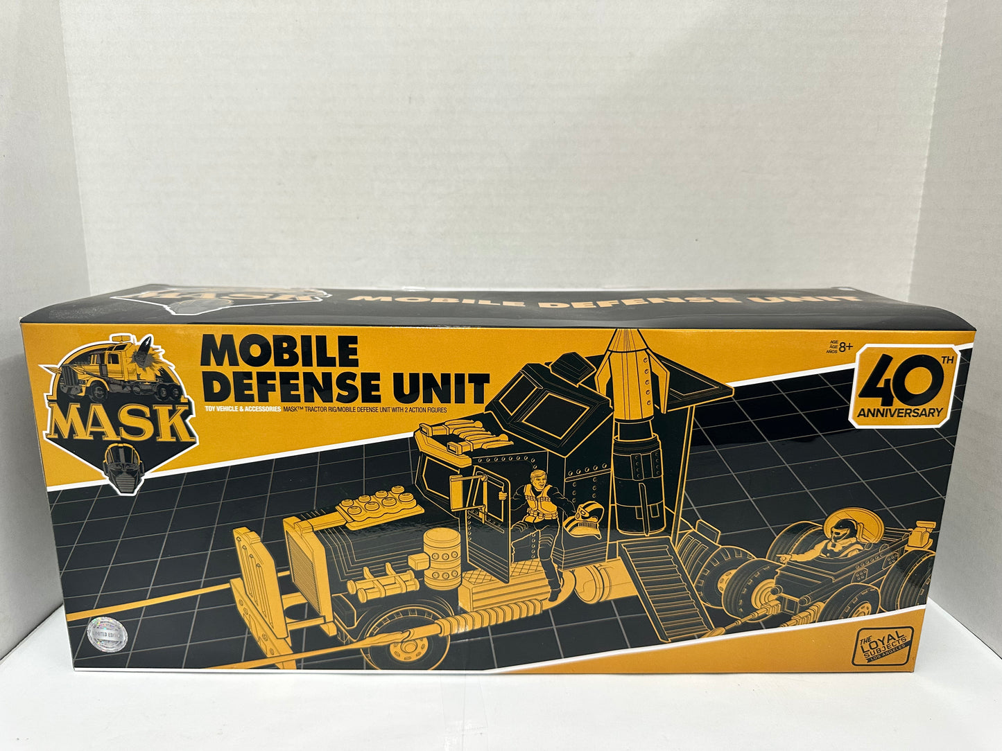 MASK M.A.S.K. Mobile Defense Unit 40th Anniversary Black And Gold