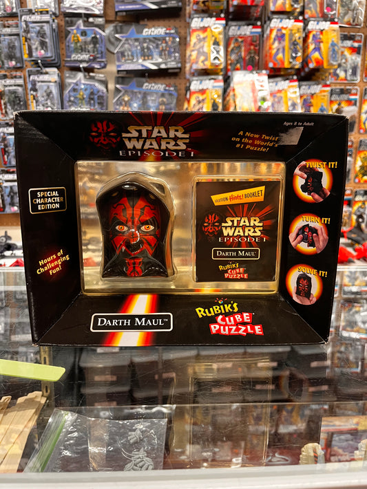 Star Wars Episode I Darth Maul Rubik's Cube Puzzle 1999 Brand New Factory Sealed