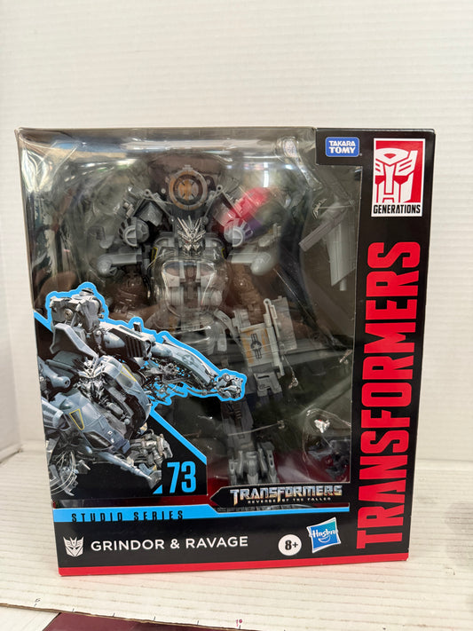 Transformers Studio Series 73 Grindor & Ravage Leader Class Action Figure