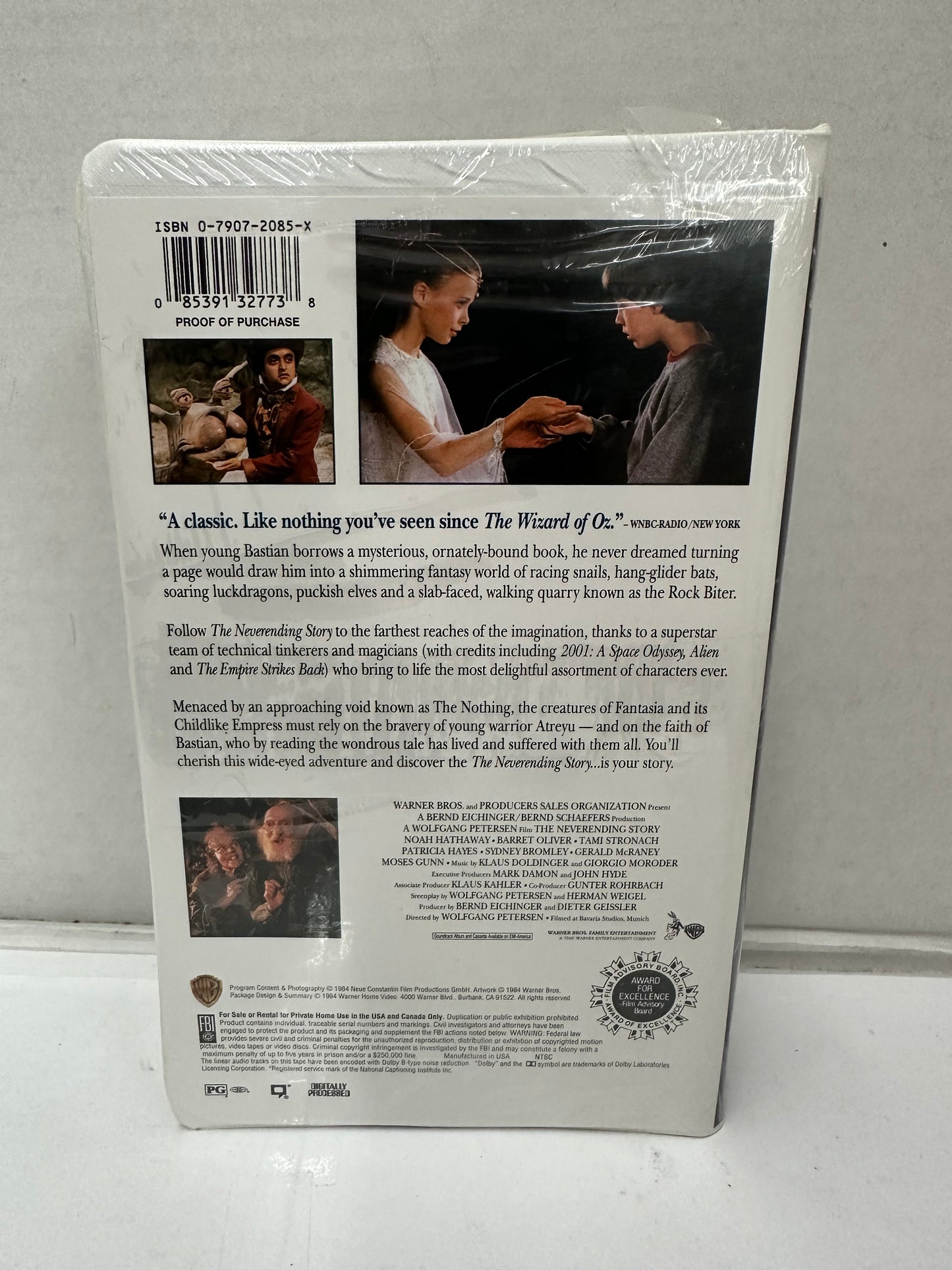 Warner Home Video VHS Lot of 2: The NeverEnding Story I & II Factory Sealed