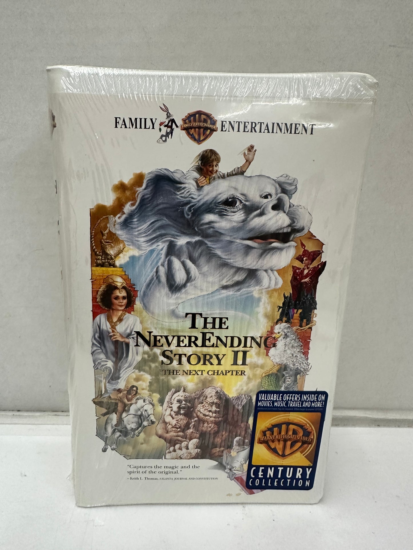 Warner Home Video VHS Lot of 2: The NeverEnding Story I & II Factory Sealed