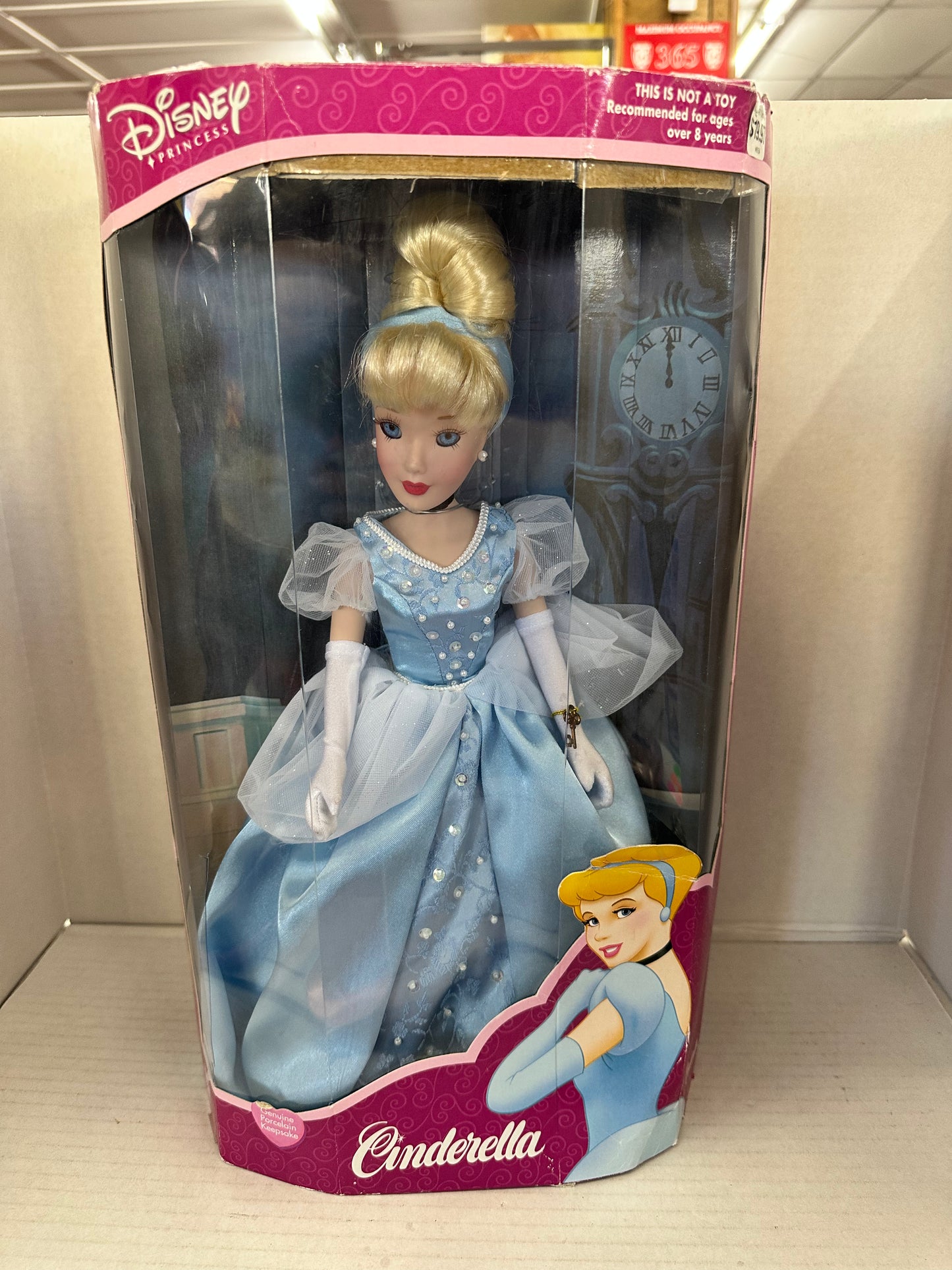 Disney Brass Key Cinderella Keepsake Doll 2002