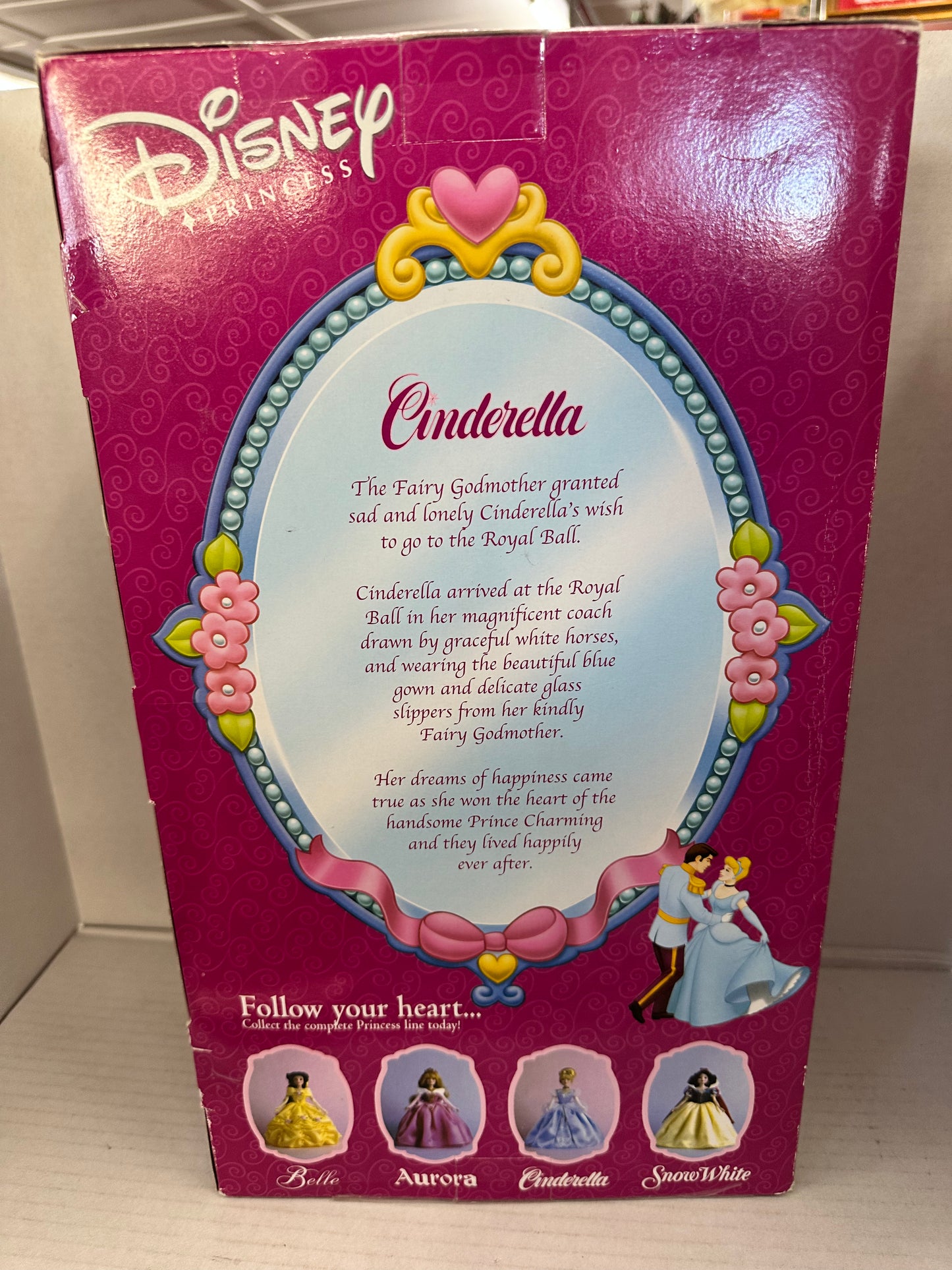 Disney Brass Key Cinderella Keepsake Doll 2002