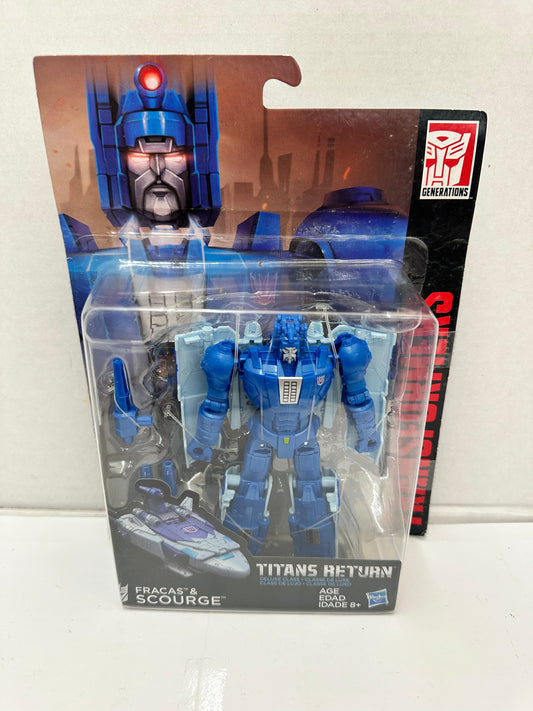 Transformers Titan Returns SCOURGE w/ FRACAS Deluxe Class