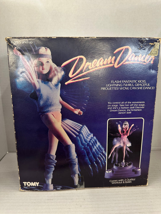 TOMY Dream Dancer Doll #2024 w/ Box  VTG 1984
