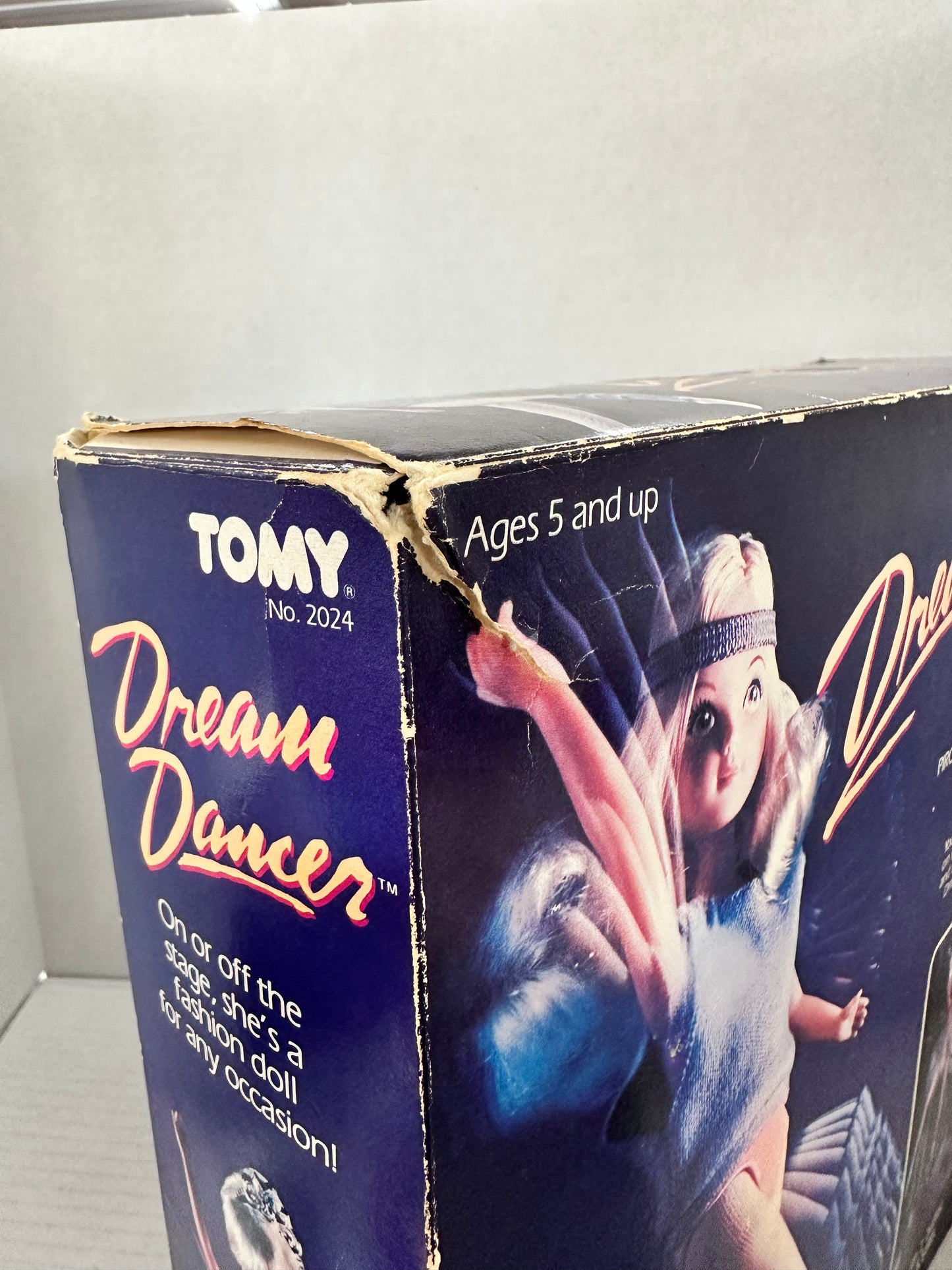 TOMY Dream Dancer Doll #2024 w/ Box  VTG 1984