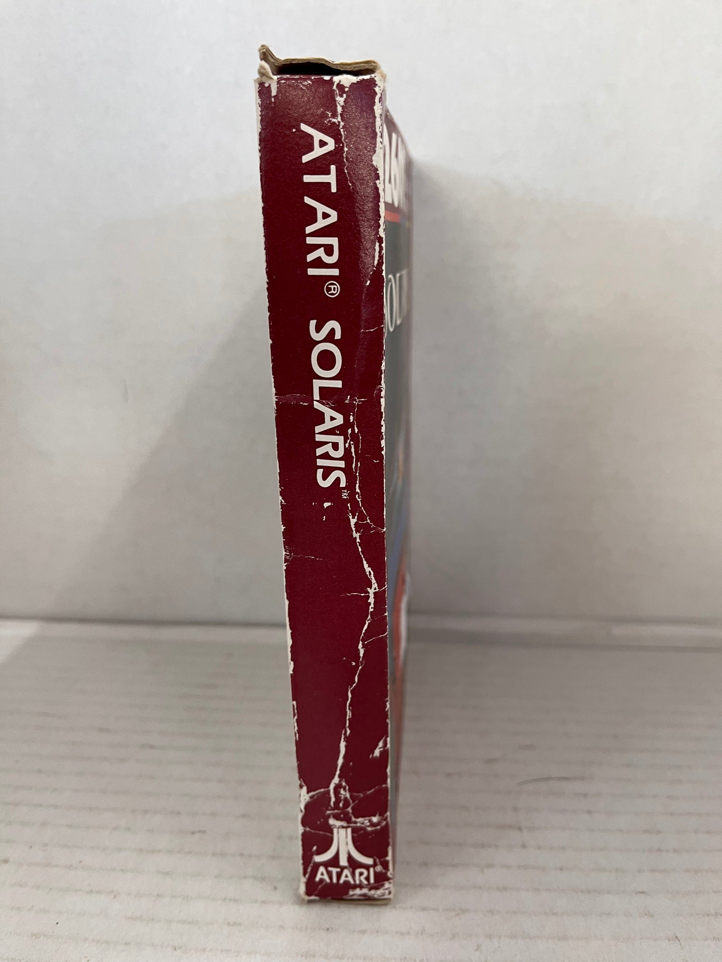 Atari 2600 Solaris With Box Manual and Game 1988 CX26136 Open