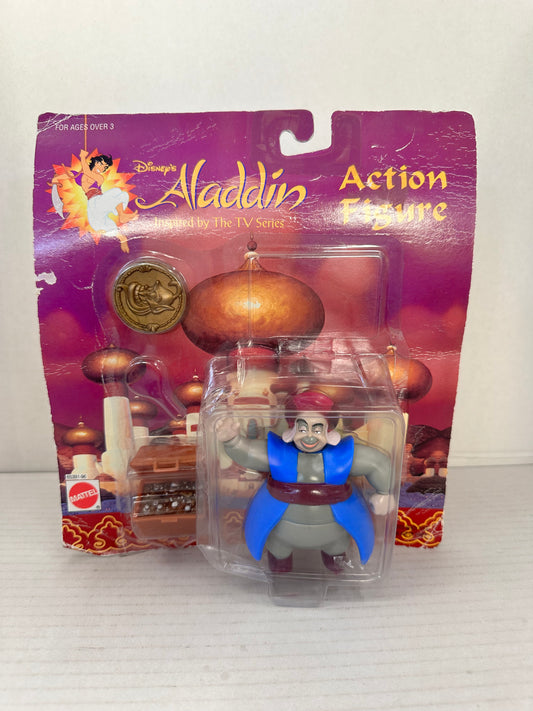 Disney's Aladdin Abis Mal Action Figure Mattel 1994 Missing Mirror & Map