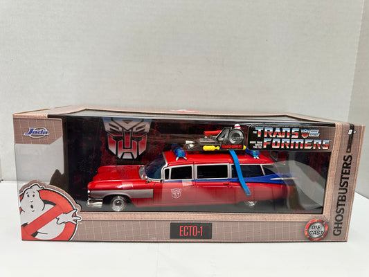 Jada Toys Ecto-1 Ghostbusters Transformers Diecast Car