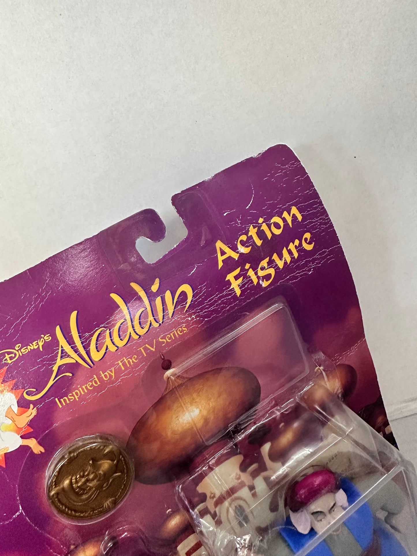 Disney's Aladdin Abis Mal Action Figure Mattel 1994 Missing Mirror & Map