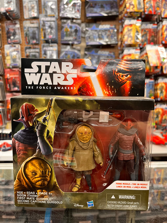 Star Wars Sidon Ithano & First Mate Quiggold 2-Pack 2016 3.75 Inch Action Figure