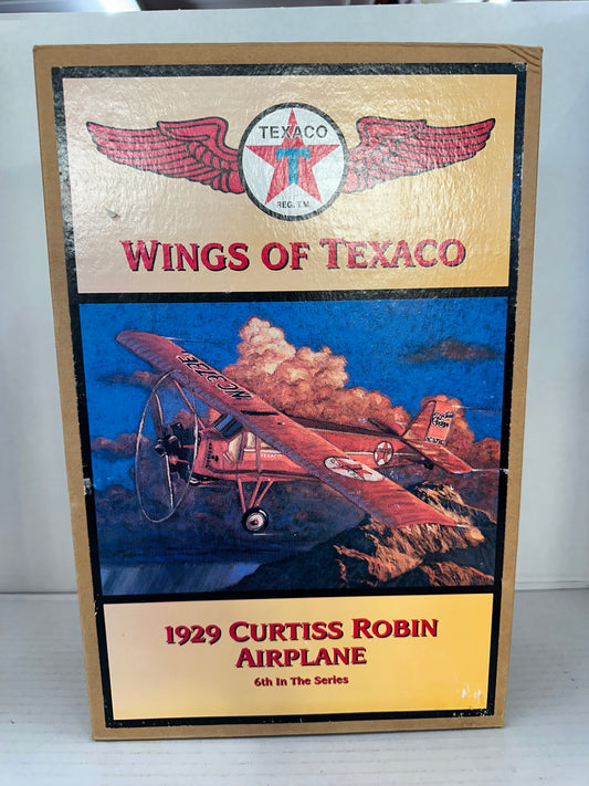 ERTL Wings of Texaco 1929 Curtiss Robin Airplane 6th In The Series