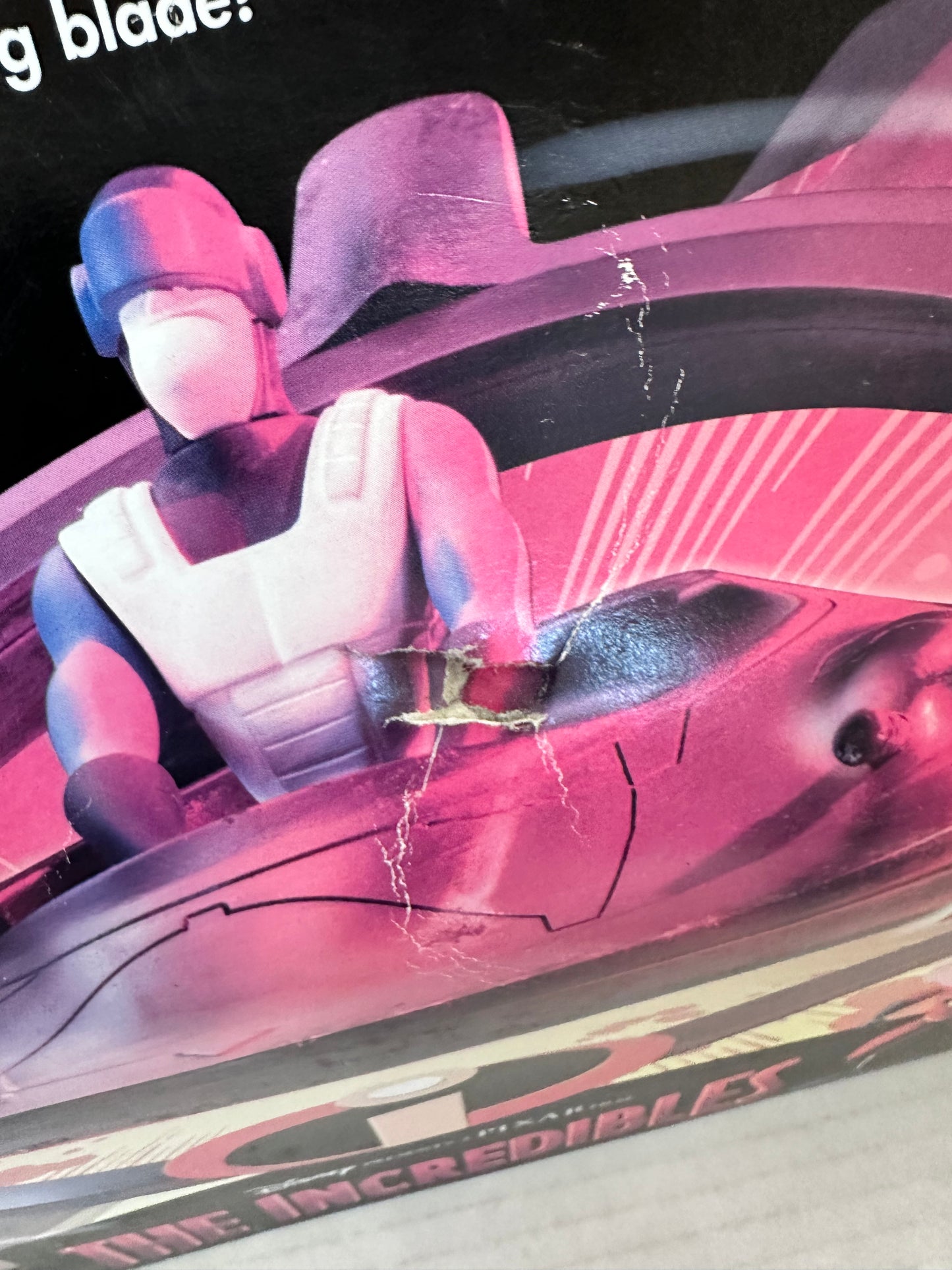 Disney / Pixar The Incredibles Blade Thrashin' Velocipod with Island Guard