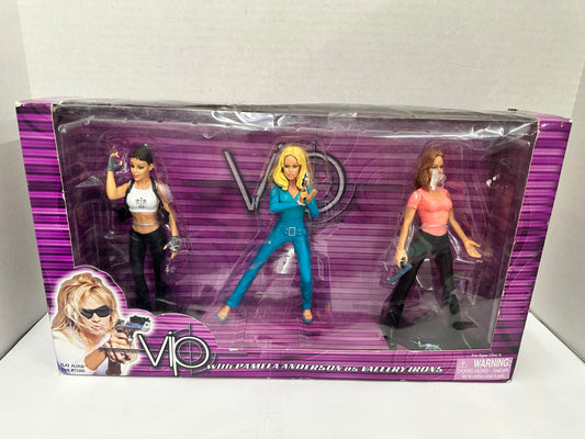 Vintage 2000 VIP Pamela Anderson as Vallery Irons #71000 Action Figure Set