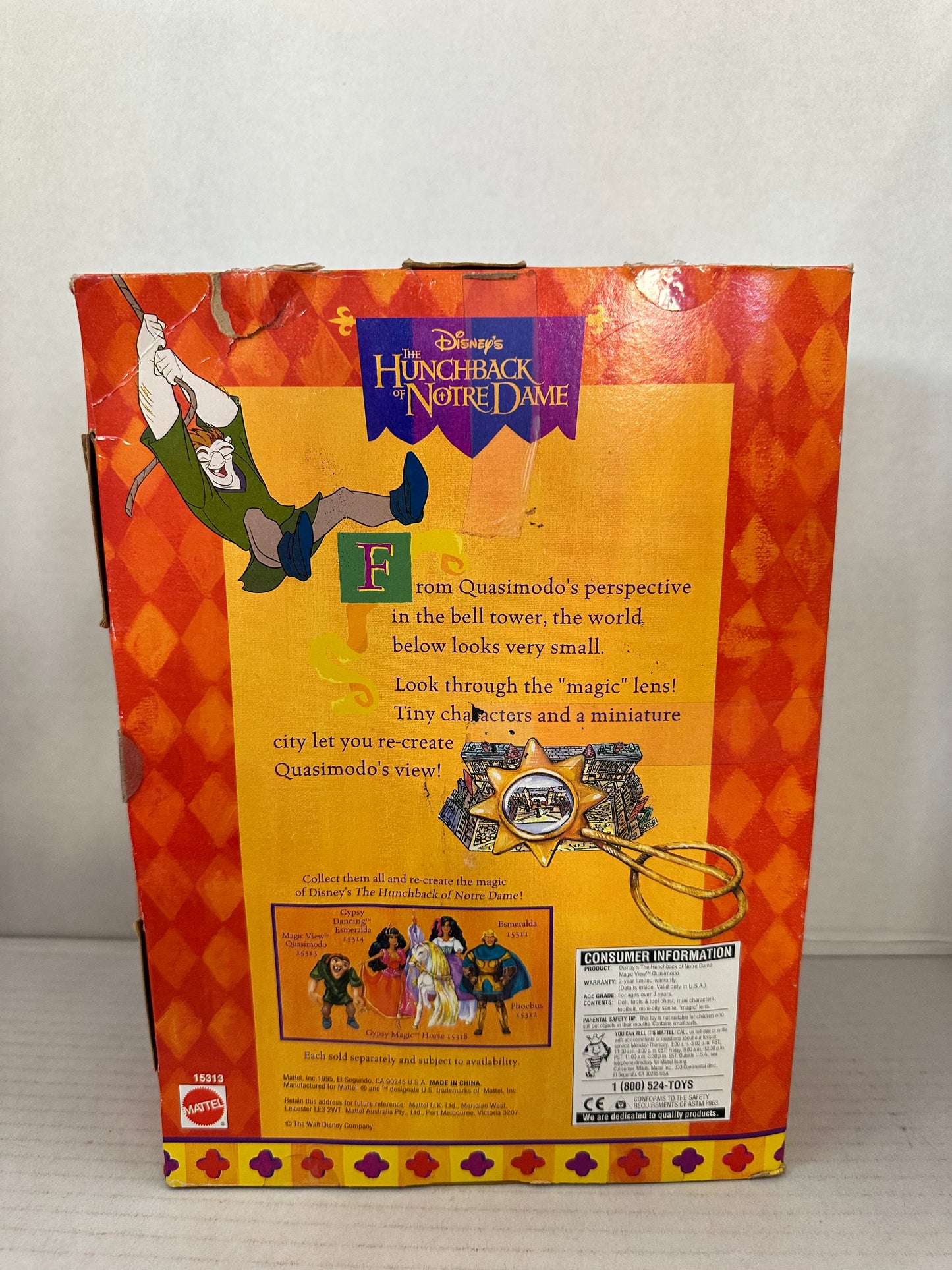 Disney The Hunchback of Notre Dame MAGIC VIEW QUASIMODO Figure