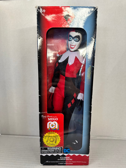 MEGO HARLEY QUINN - Marty Abrams Retro Action Figure DC
