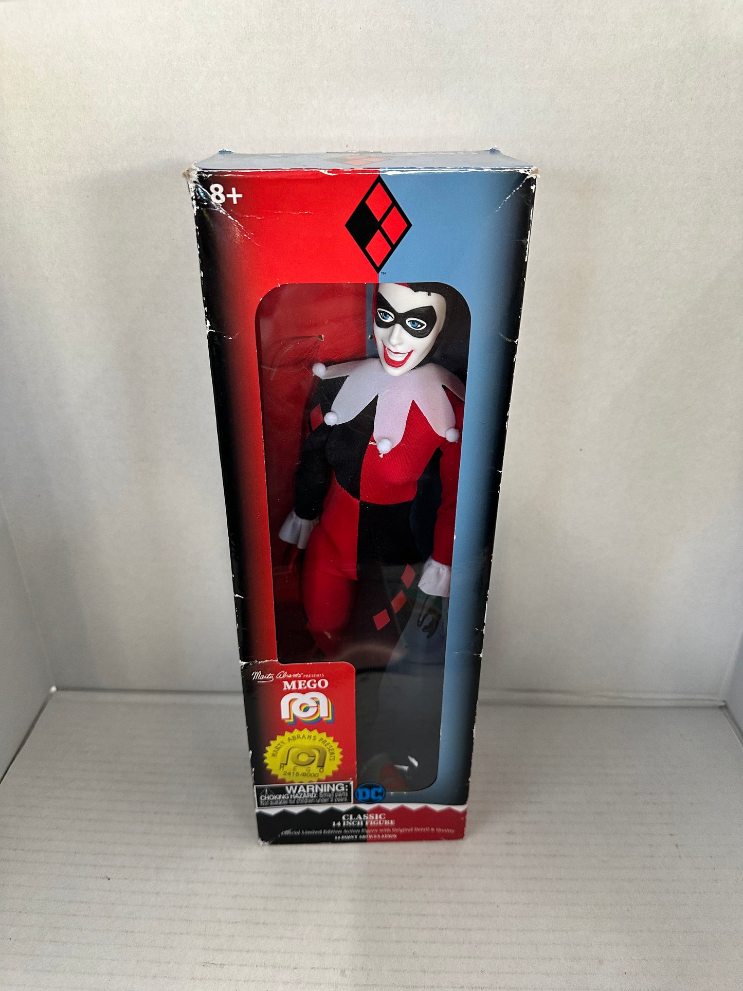 MEGO HARLEY QUINN - Marty Abrams Retro Action Figure DC