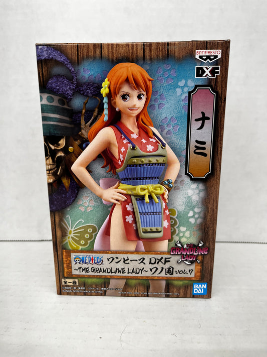 ONE PIECE NAMI Figura Statua 16cm DXF Grandline Lady Wanokuni Vol 8 BANPRESTO
