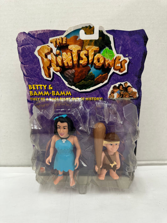 The Flintstones: BETTY & BAMM - BAMM Action Figures 1993, MATTEL