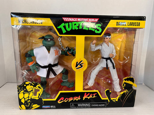 Teenage Mutant Ninja Turtles vs. Cobra Kai: Michelangelo vs. Daniel LaRusso