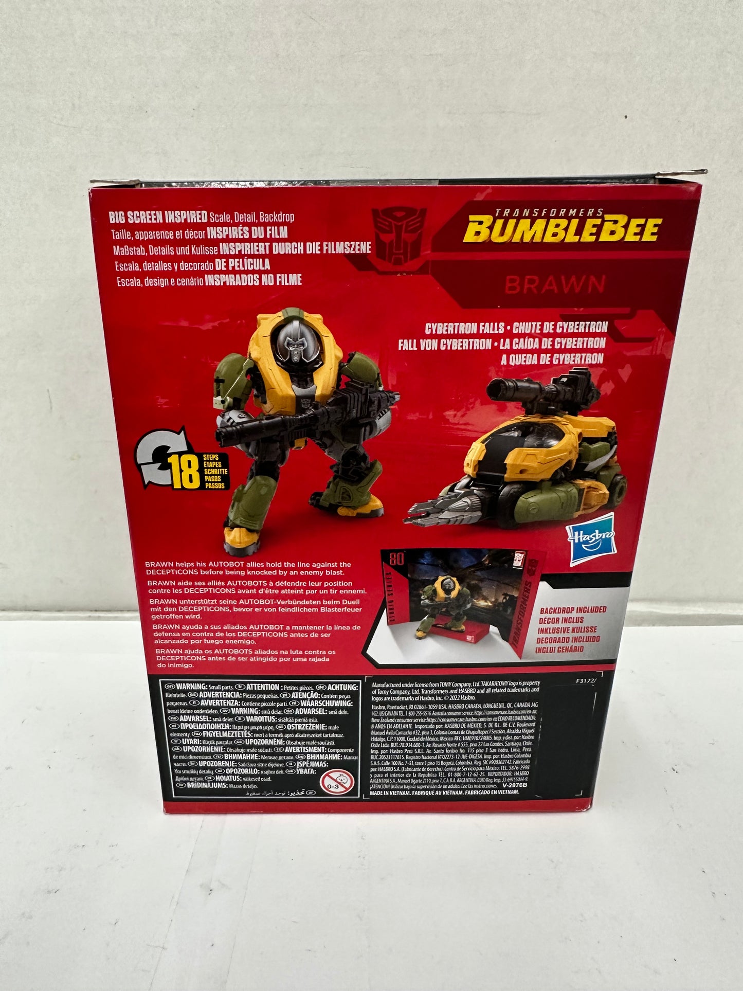 BRAWN Transformers Studio Series 80 Deluxe Bumblebee Hasbro