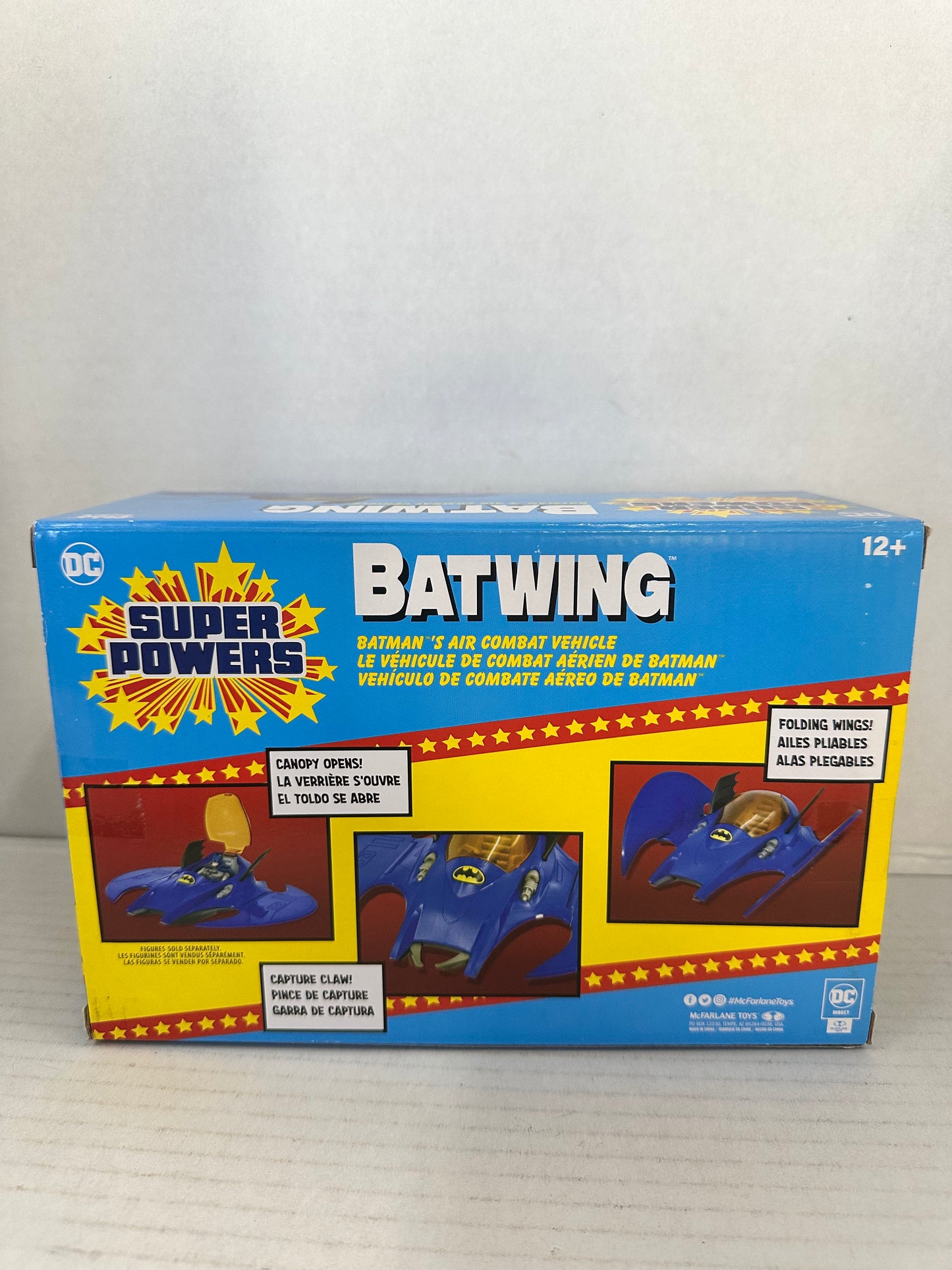 McFarlane Toys DC Super Powers BATWING Batman's Air Combat Vehicle
