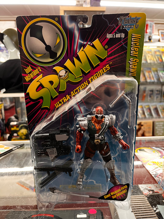 McFarlane Toys Spawn Series 5 Nuclear Spawn With Giant Weapon Red Action Figure