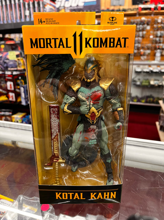 Mortal Kombat 2: KOTAL KAHN 7" Action Figure w/22 Moving Parts (2021, McFarlane)