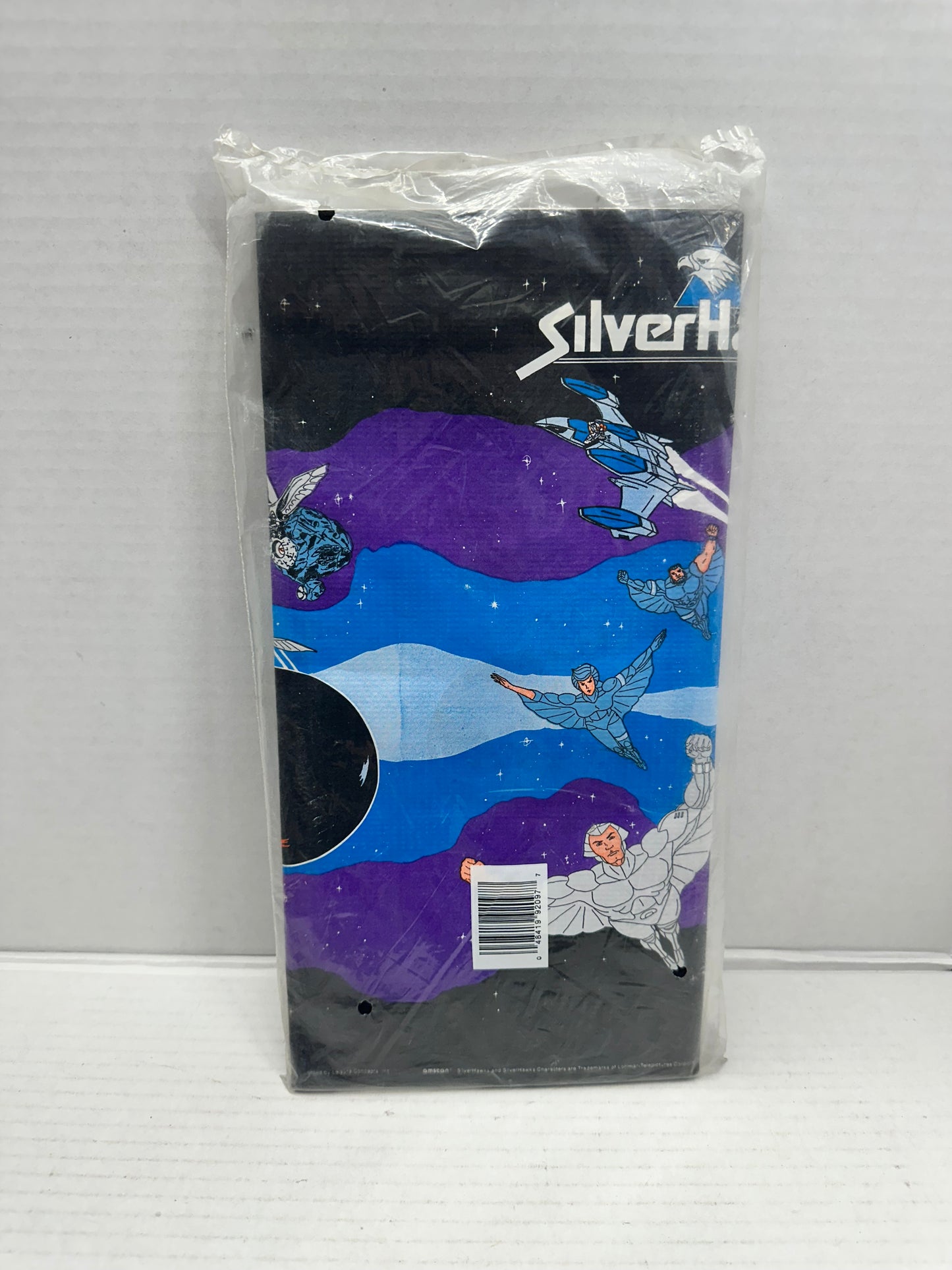 Silverhawks Animated Series Cartoon Table Cover Cloth New Sealed