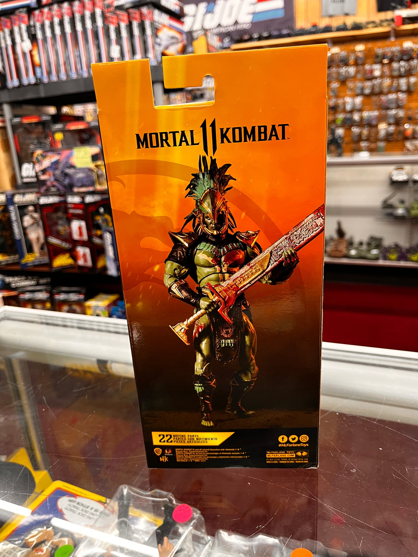 Mortal Kombat 2: KOTAL KAHN 7" Action Figure w/22 Moving Parts (2021, McFarlane)