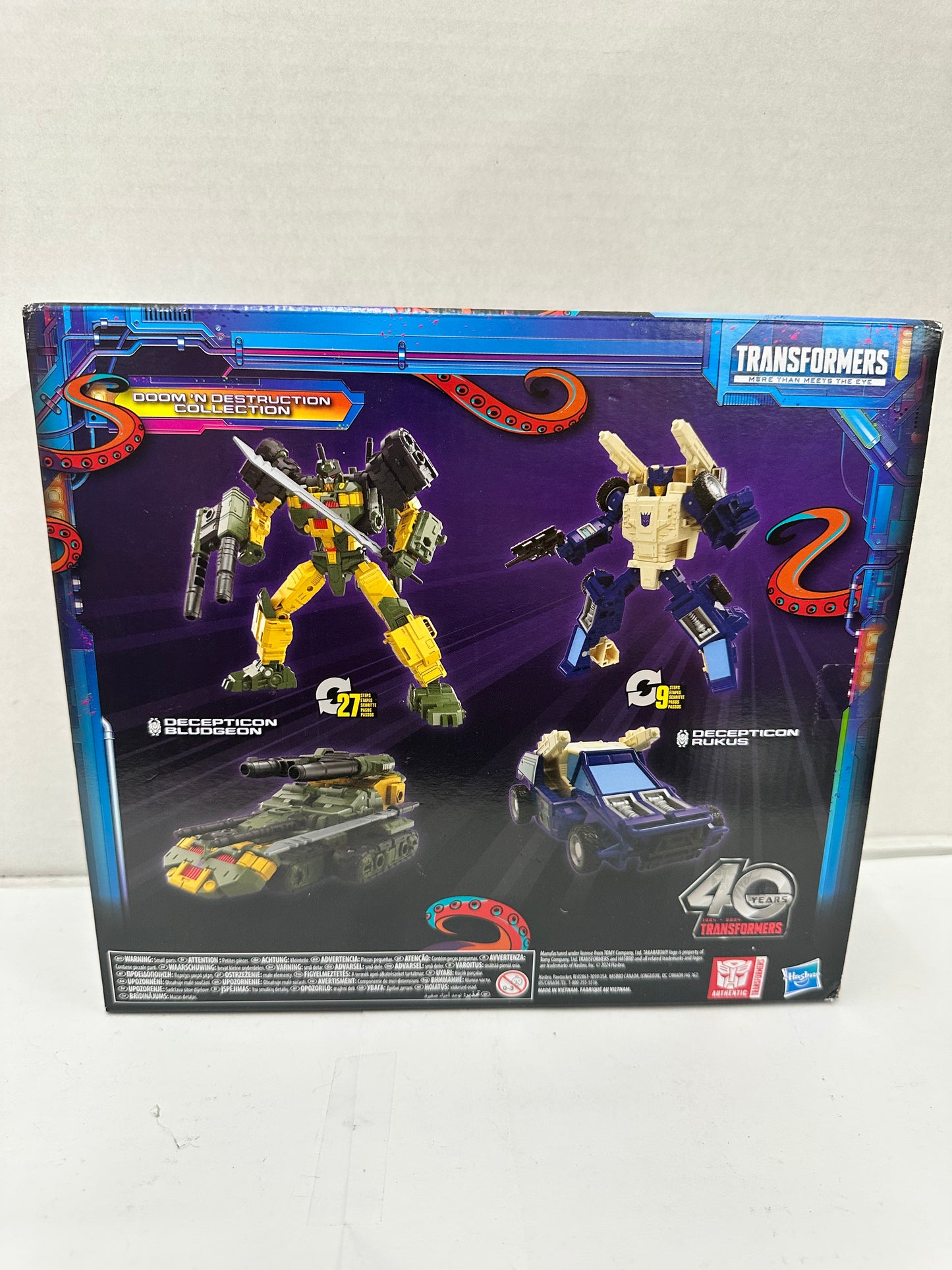 Transformers Legacy United Doom ‘N Destruction Collect Bludgeon and Ruckus