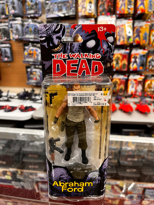 McFarlane Toys The Walking Dead Comic Series 4 ABRAHAM FORD Action Figure New
