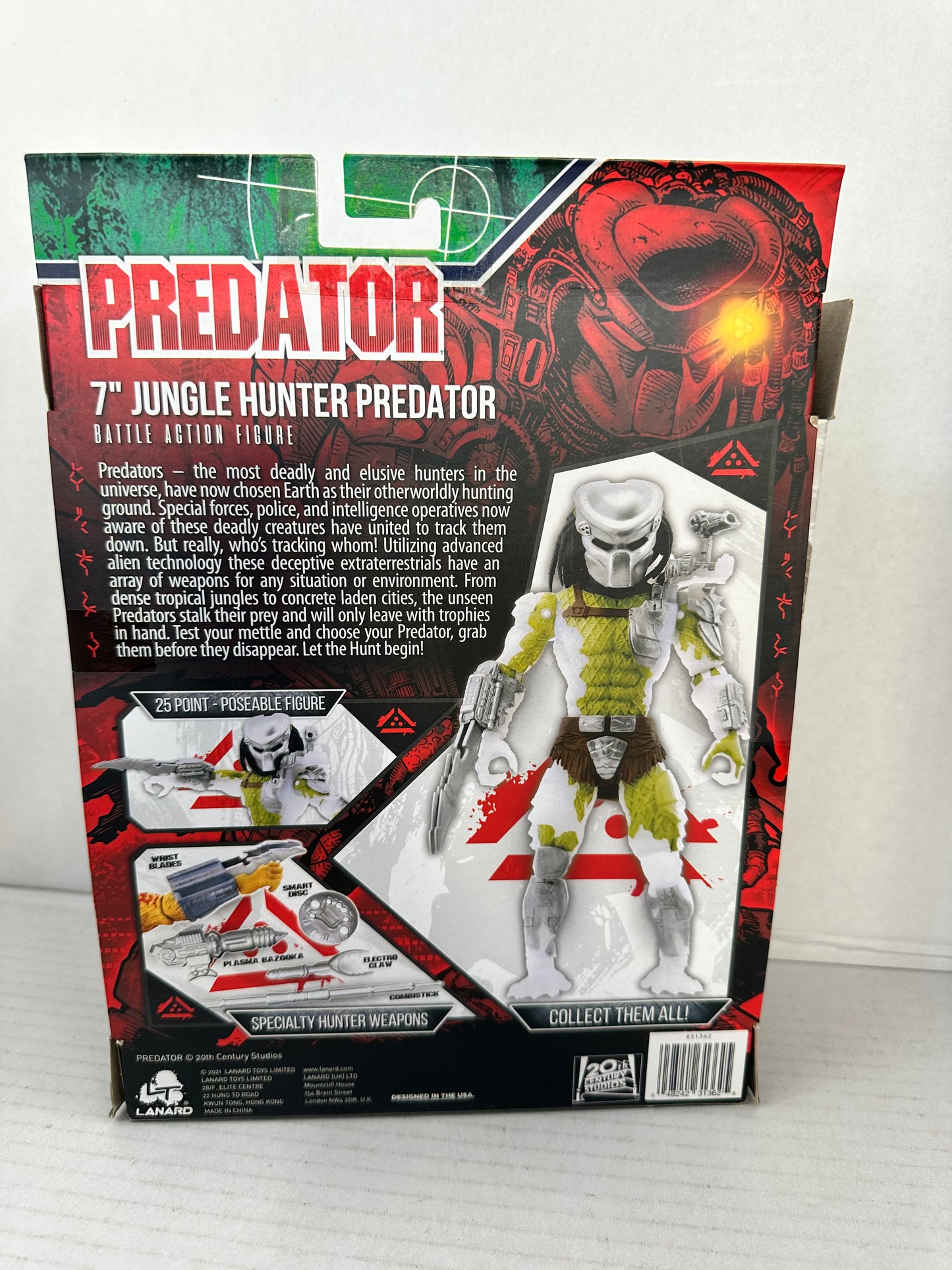 Predator Collection Jungle Hunter Action Figure, Open Box