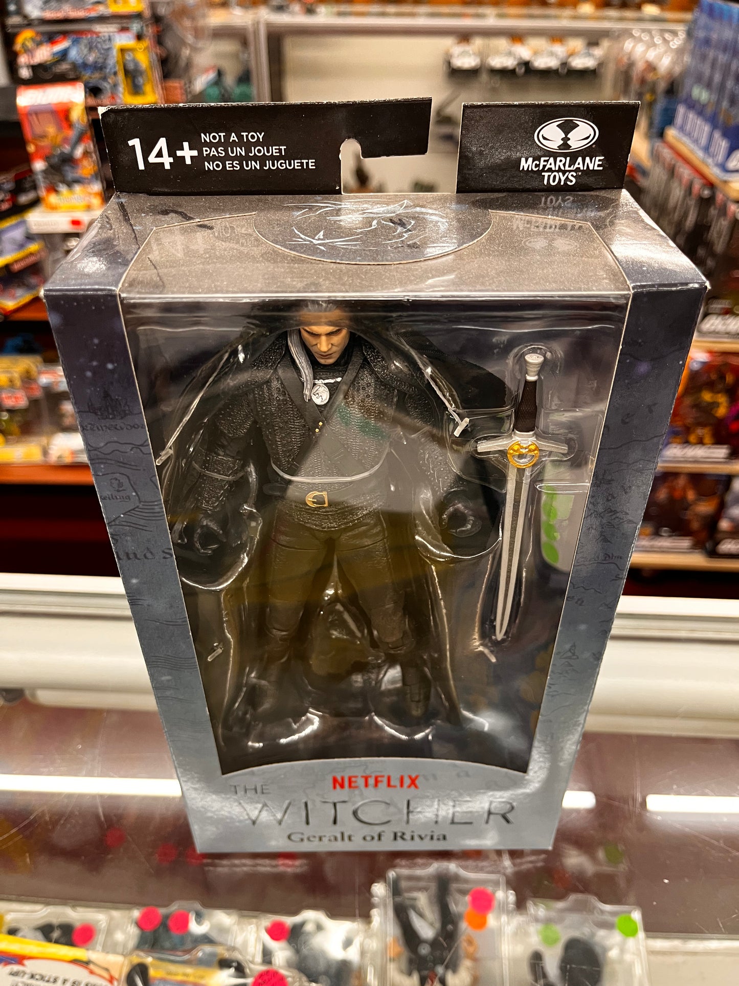 McFarlane Toys The Witcher Geralt of Rivia 7 in Action Figure