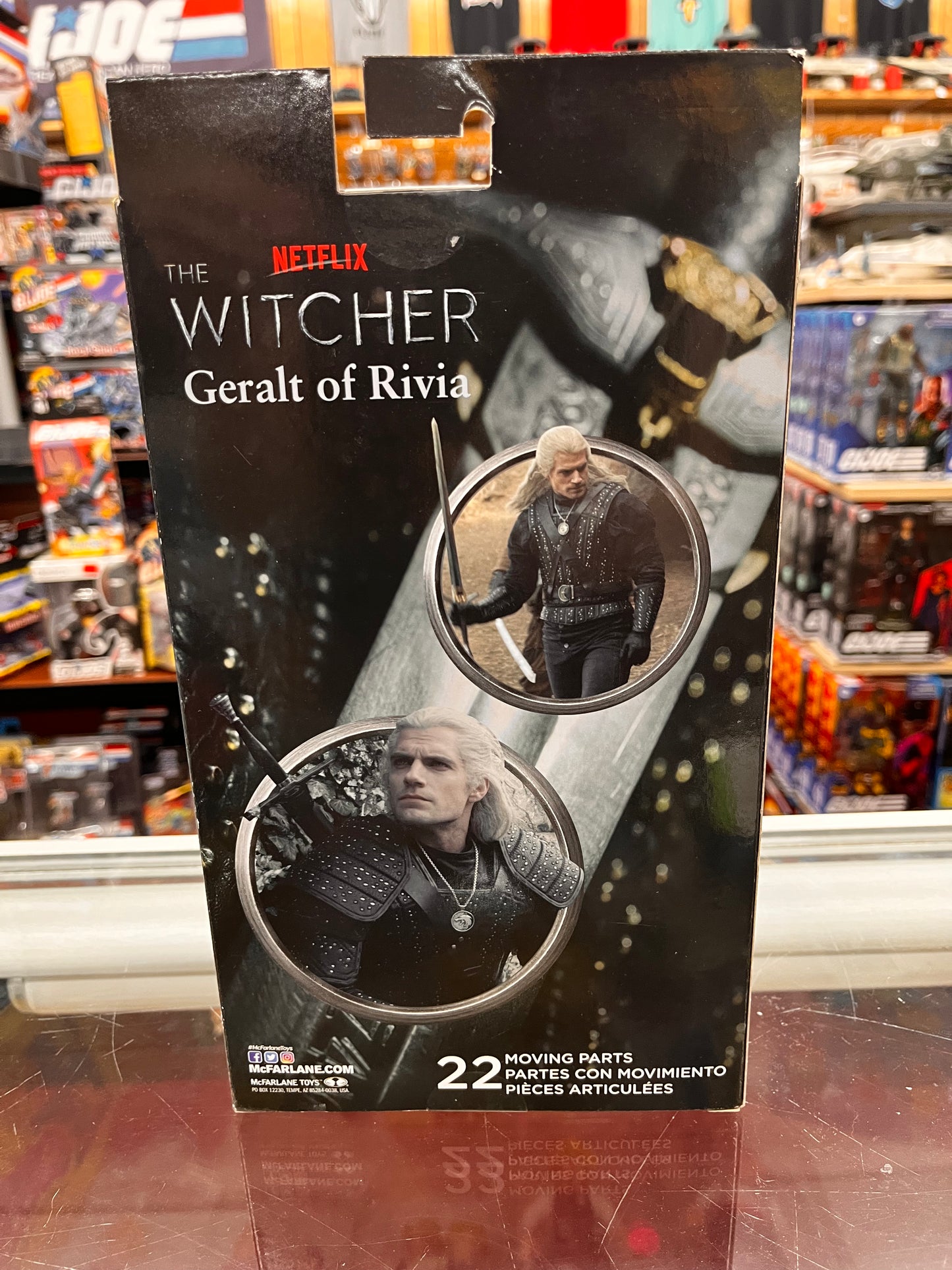 McFarlane Toys The Witcher Geralt of Rivia 7 in Action Figure