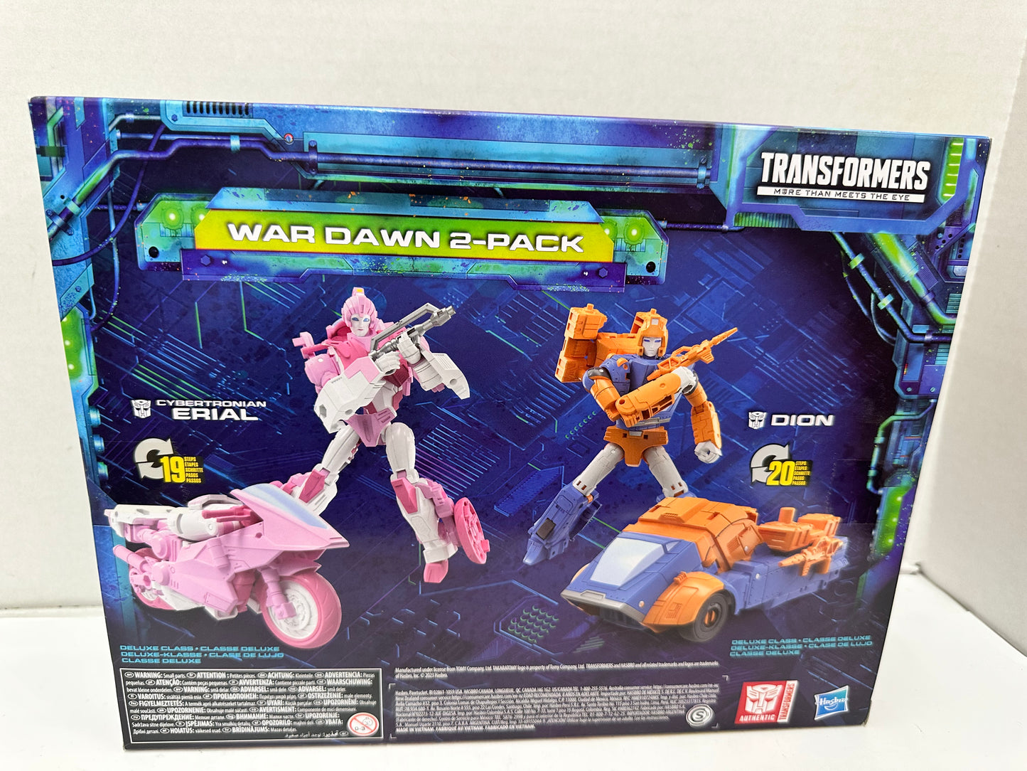 Hasbro Transformers Legacy Evolution Erial & Dion War Dawn 2-Pack