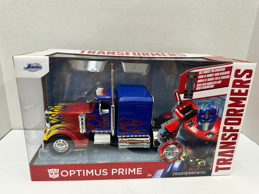 Optimus Prime Truck with Robot on Chassis from Transformers Hollywood Rides