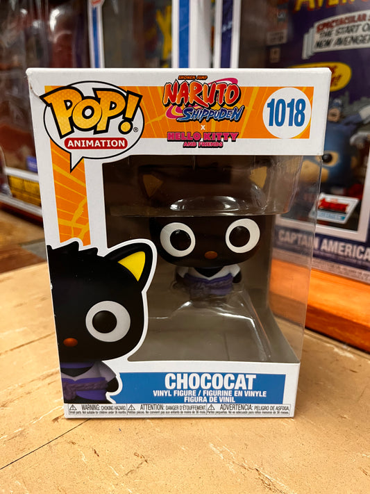 Naruto Shippuden Sanrio Hello Kitty Chococat POP! Anime Toy #1018 FUNKO NEW NIB