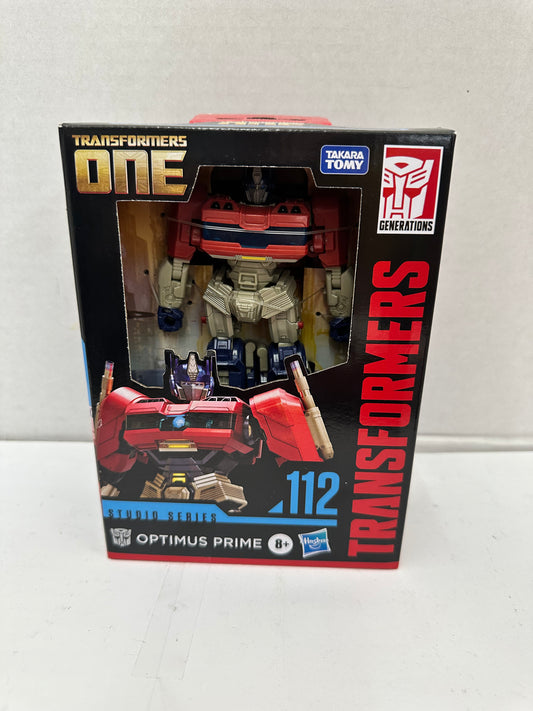 TRANSFORMERS * OPTIMUS PRIME * ONE STUDIO SERIES 112 * DELUXE CLASS