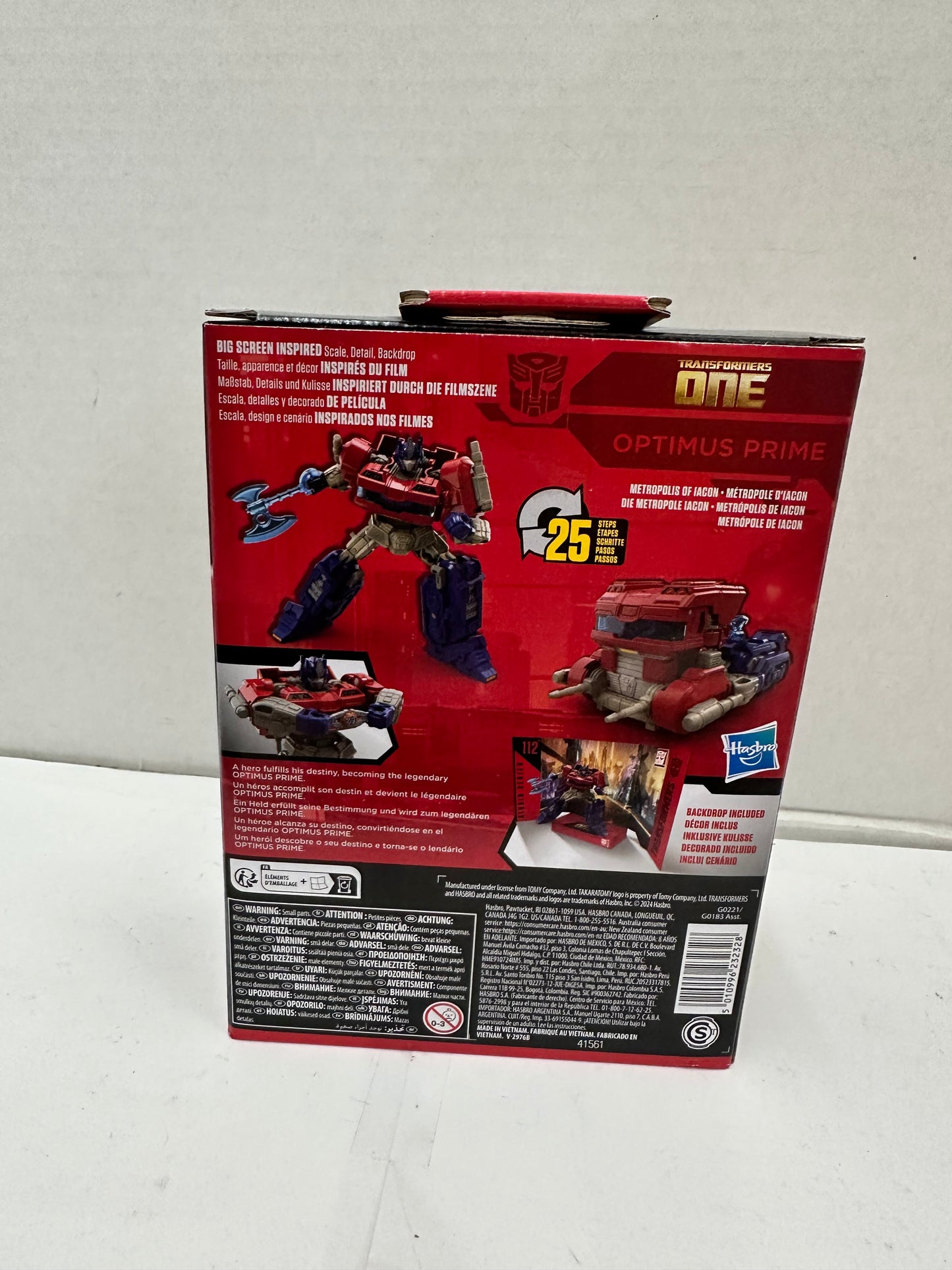 TRANSFORMERS * OPTIMUS PRIME * ONE STUDIO SERIES 112 * DELUXE CLASS