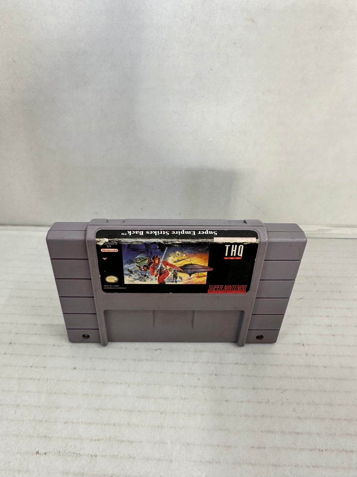 Super Star Wars Empire Strikes Back  SUPER NINTENDO SNES Cartridge Only