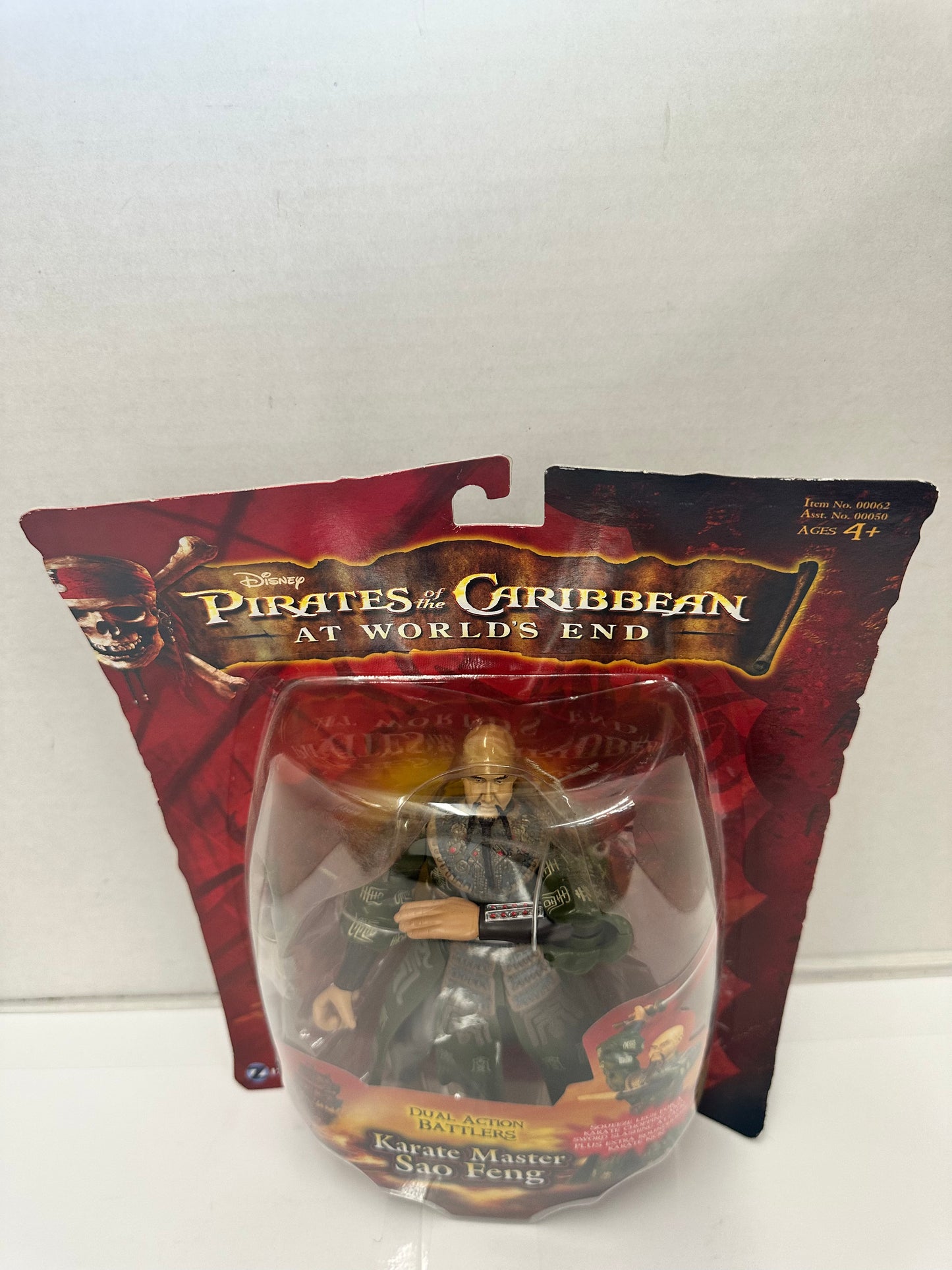 Pirates of the Caribbean At World's End Deluxe Captain Sao Feng 3.75" Zizzle