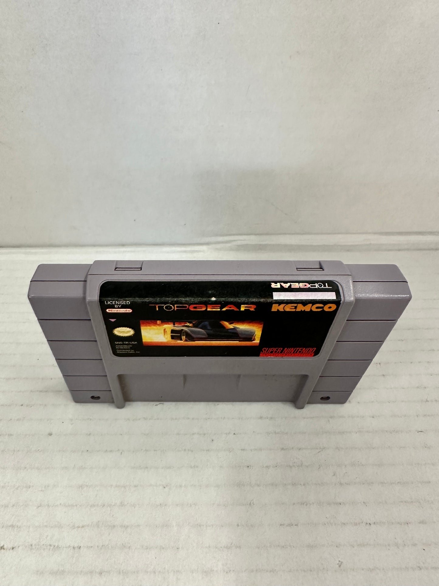 Top Gear Nintendo SNES Cartridge Only