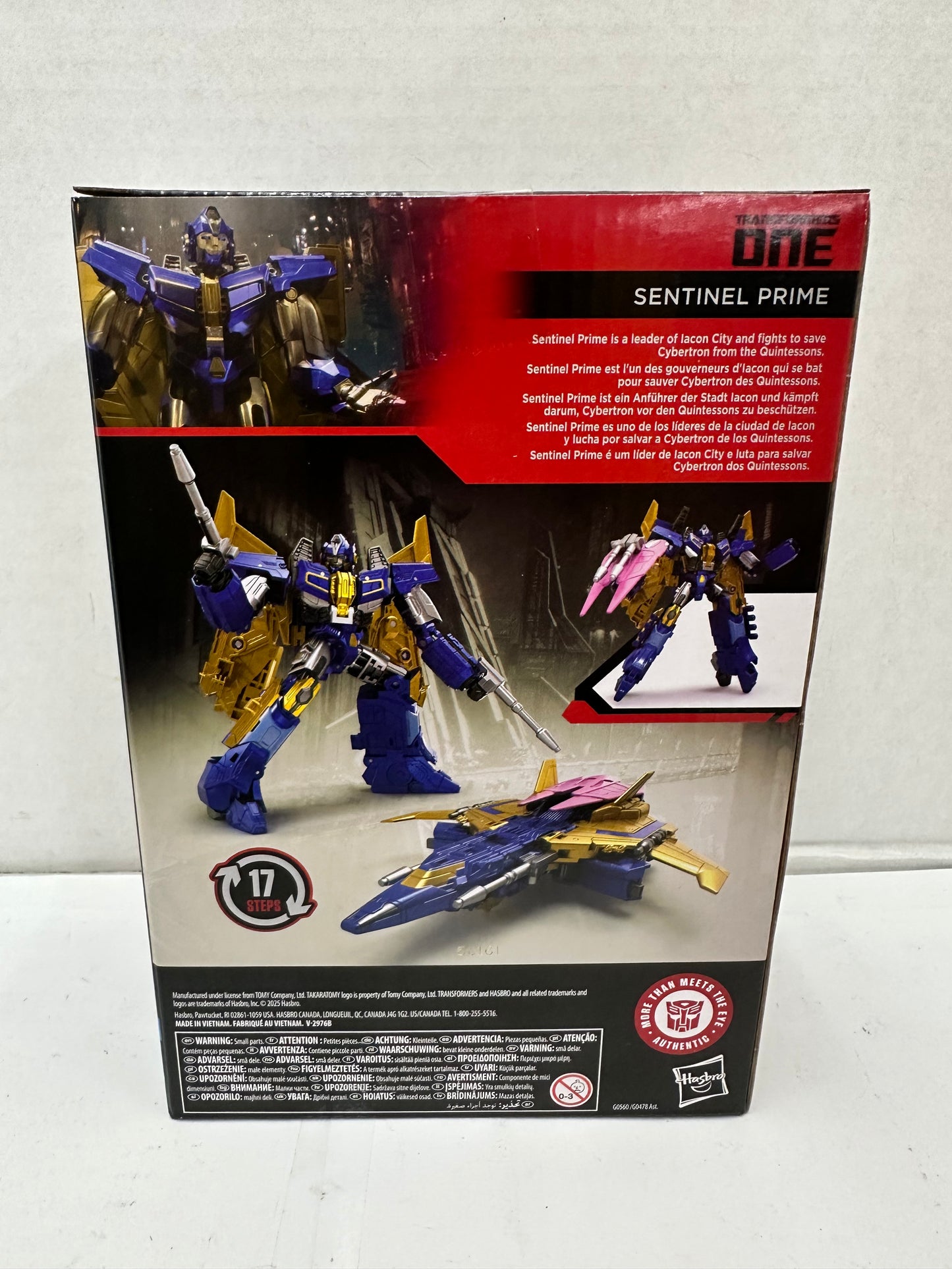Sentinel Prime Transformers Studio Series Deluxe Transformers One Hasbro