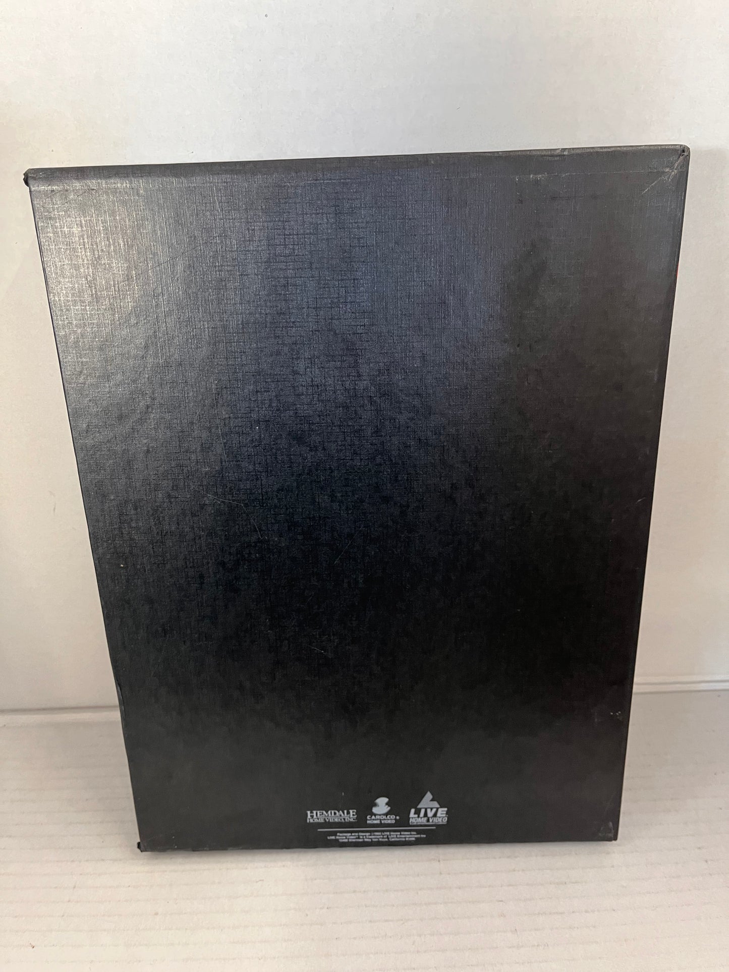 VTG The Terminator Collection Limited Edition 3 VHS Collectors Book