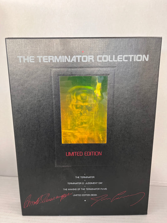 VTG The Terminator Collection Limited Edition 3 VHS Collectors Book