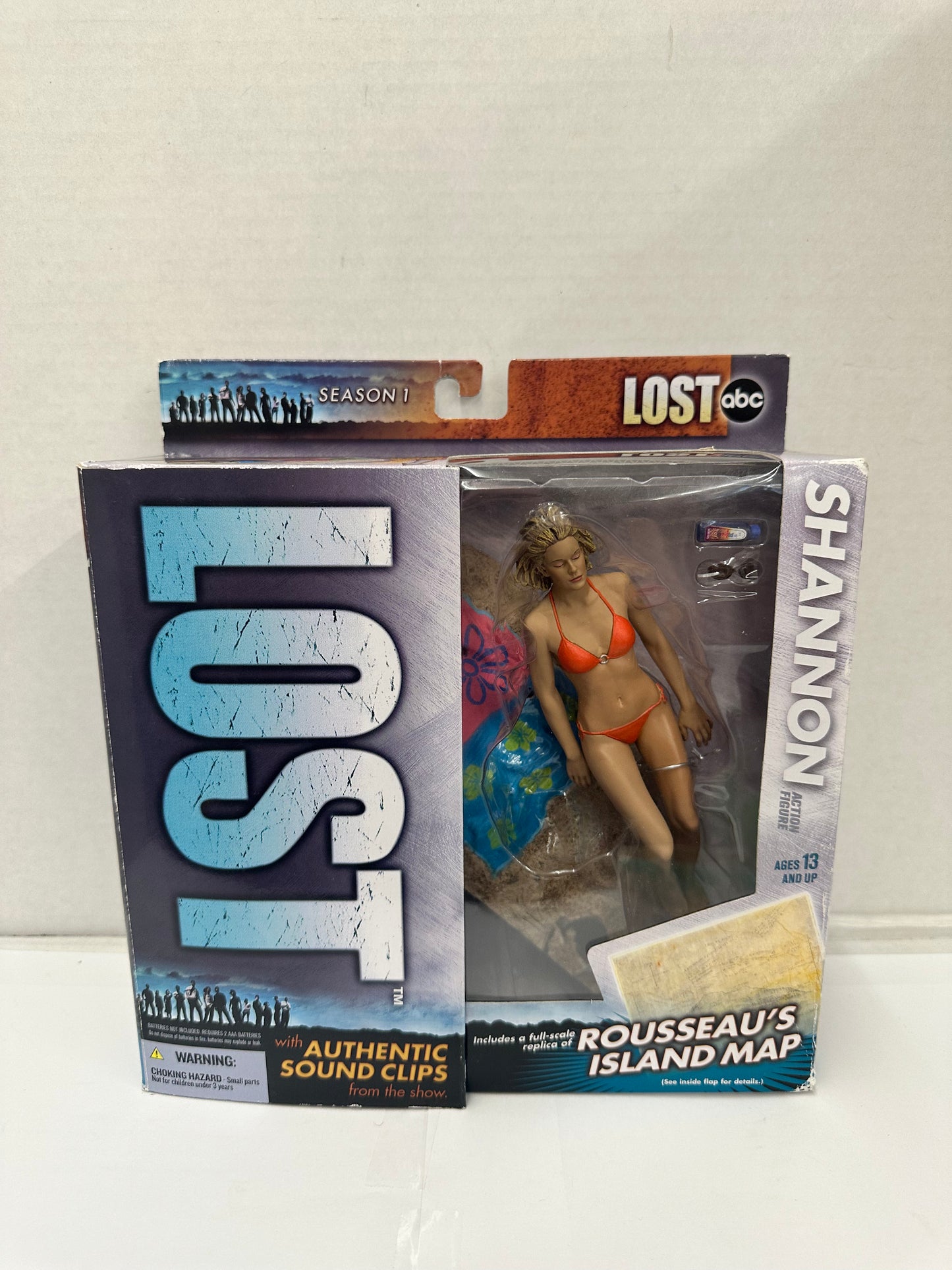 LOST ABC TV Season 1 Shannon Figure McFarlane Toys 2006 Sealed